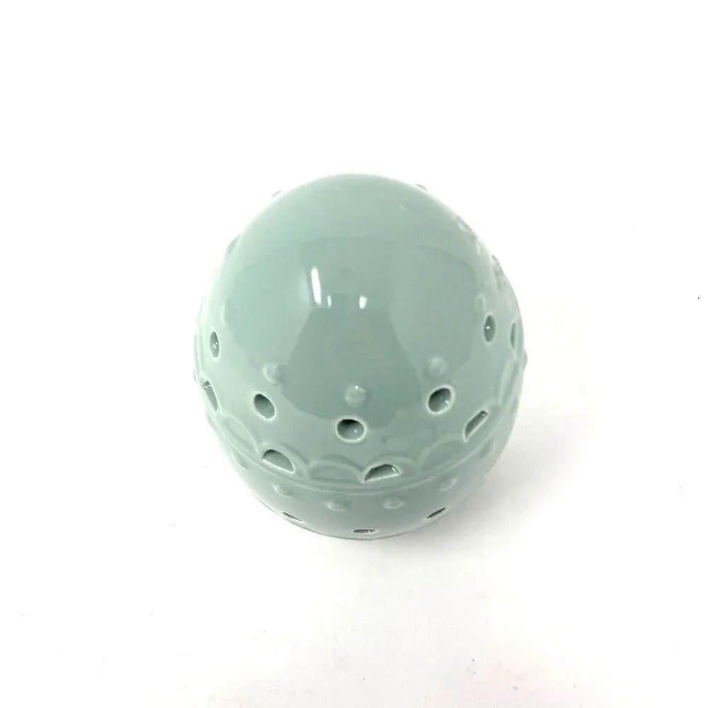 Target Decorative Green Ceramic Light Up Easter Egg